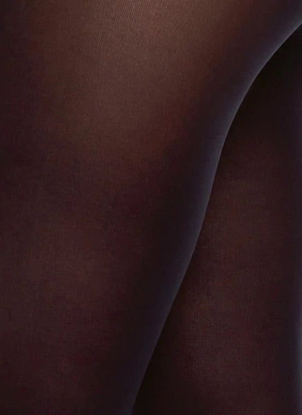 LAST PAIR in S - Hanna Premium Seamless Tights Black 40 Denier