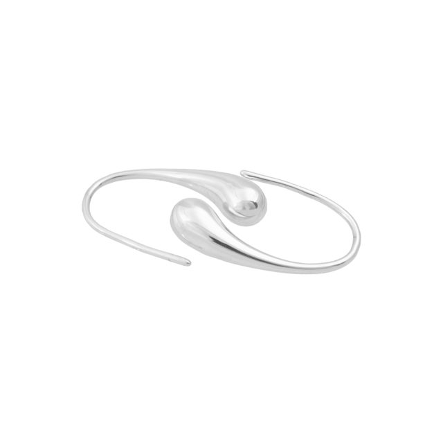 Bandhu Melt Earrings - Silver