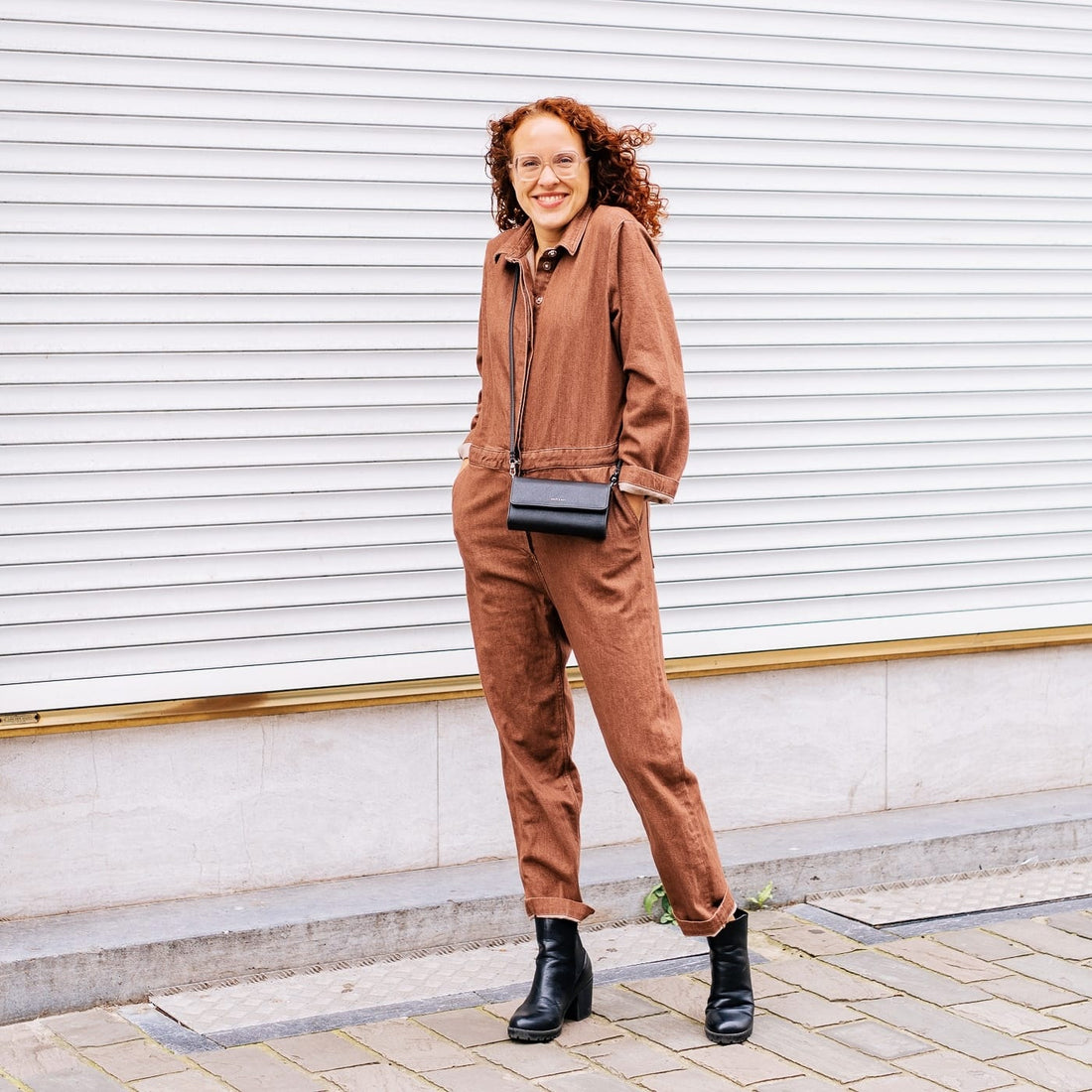 natural colours dyes sustainable fashion boilersuit jumpsut Armedangels circular waste 