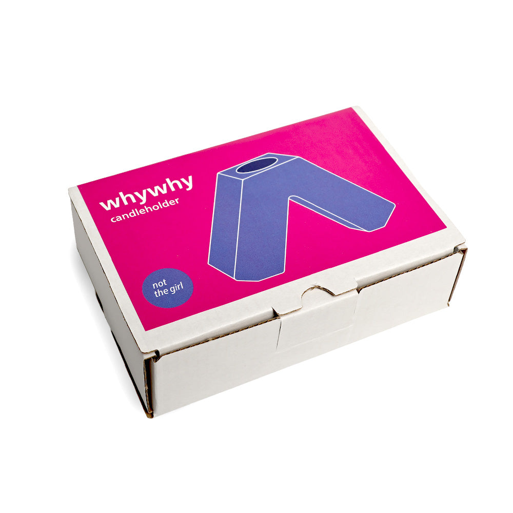 Candle Holder Whywhy - Electric Indigo