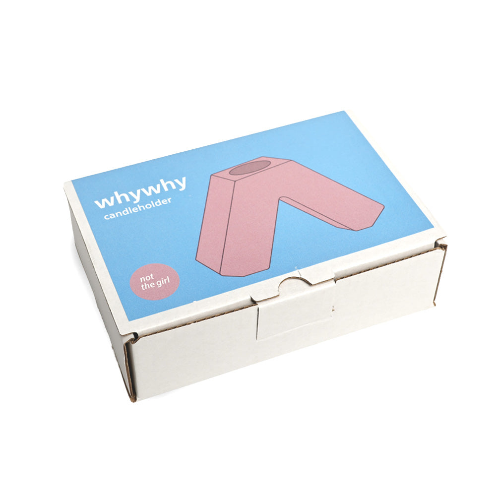 Candle Holder Whywhy - Powder Pink