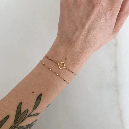 Beaded Chain Bracelet