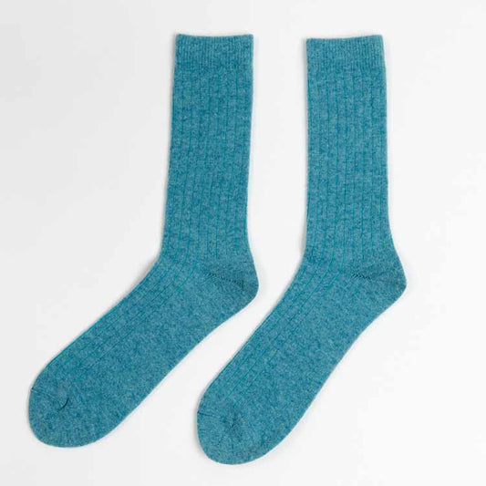 Lisos Wool Socks - Ocean