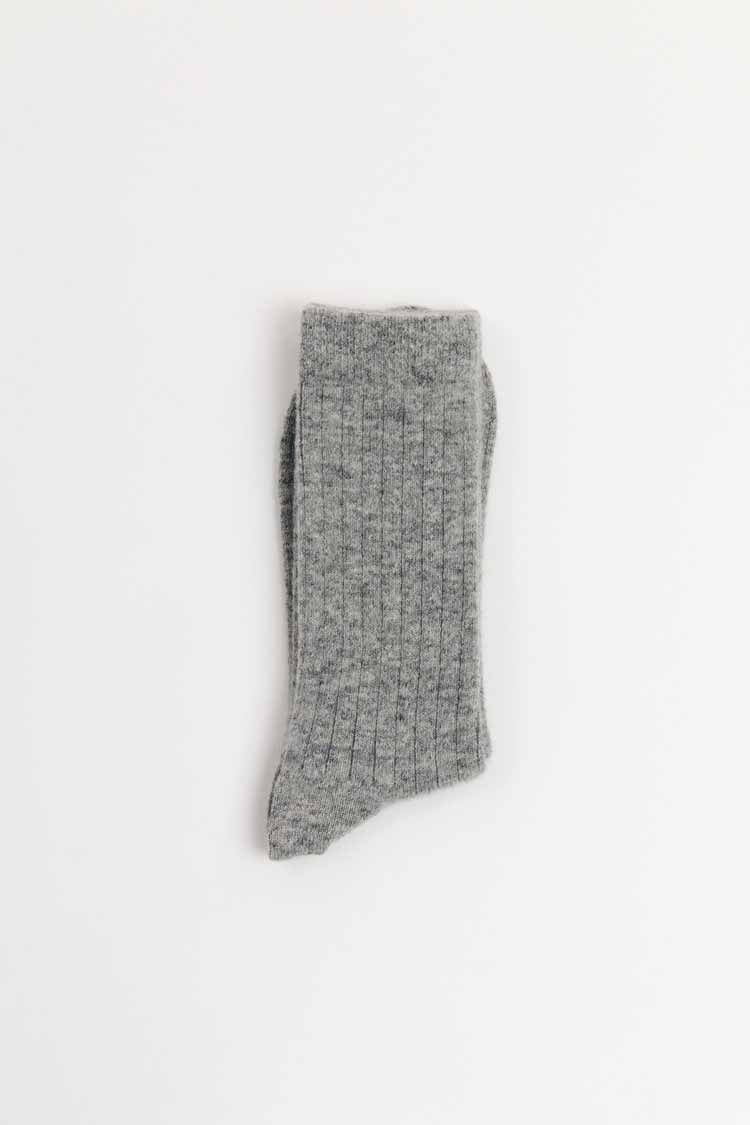 Lisos Wool Socks - Grey