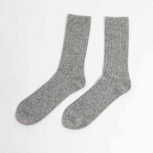 Lisos Wool Socks - Grey