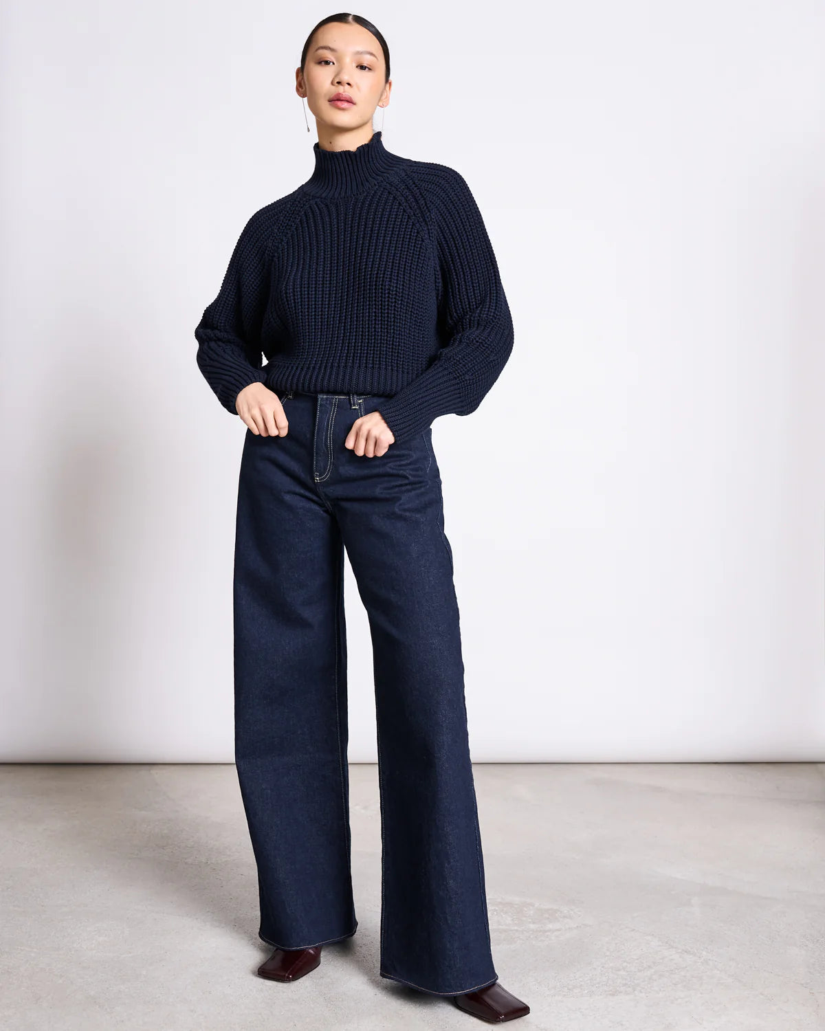 Jan 'n June Ola Knitted Jumper - Nightfall