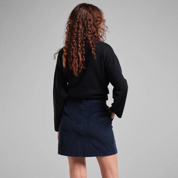 Dedicated Majorna Corduroy Skirt - Navy