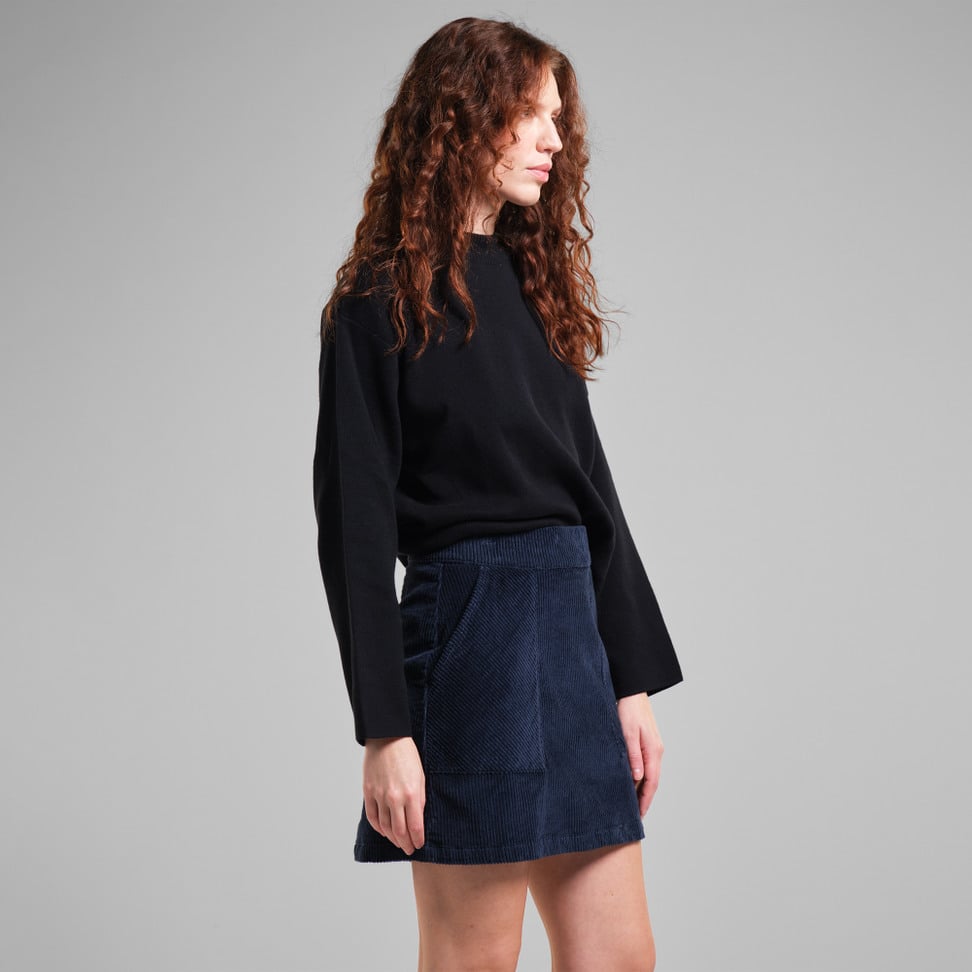 Majorna Corduroy Skirt - Navy
