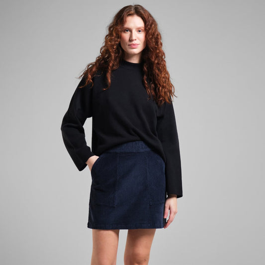 Majorna Corduroy Skirt - Navy