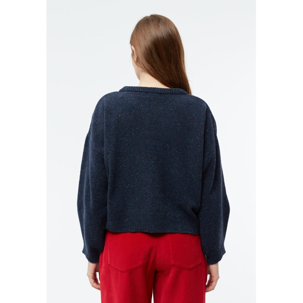 LAST ONE in M - Jella Sweater - Dark Blue