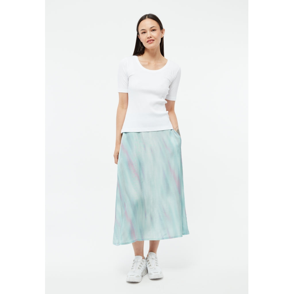 LAST ONE in S - Anais Rib T-Shirt - White