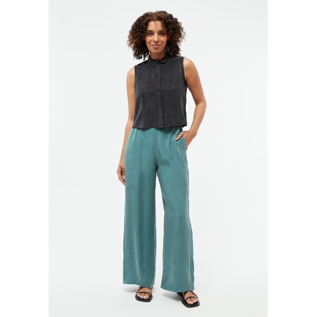 Marla Trousers - Graphite Green
