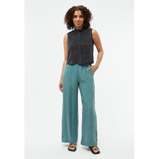 Marla Trousers - Graphite Green