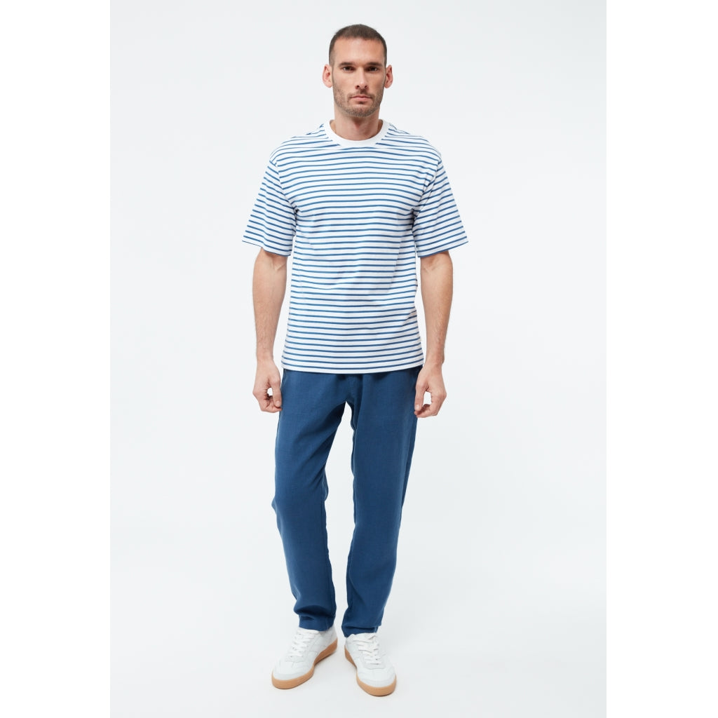 Eric Linen Pants - Blazing Blue