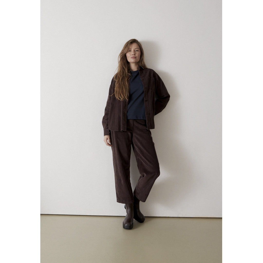 Coralie Pants - Coffee Brown