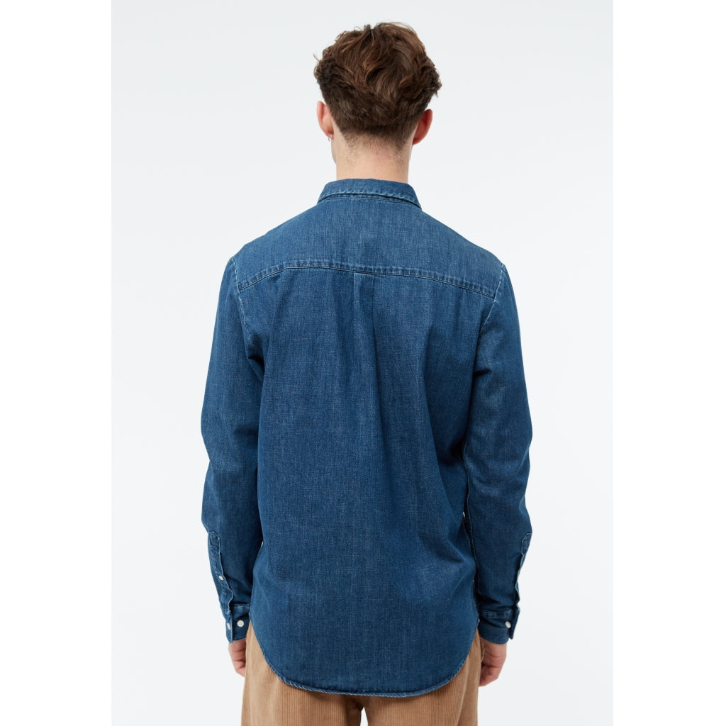 Devis Shirt - Dark Blue Denim