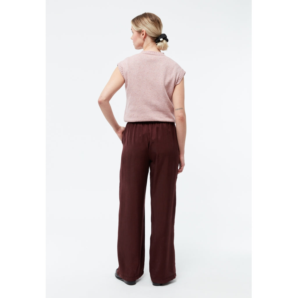Marla Trousers - Wine Red