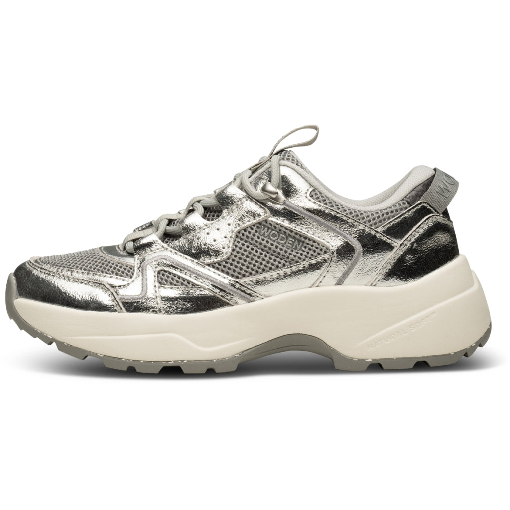 Sif Metallic Sneaker - Autumn Grey