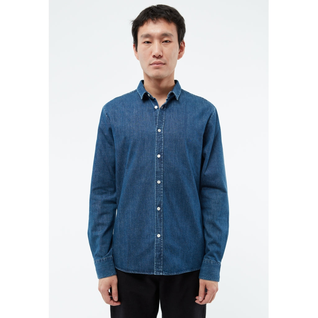 Devis Shirt - Dark Blue Denim