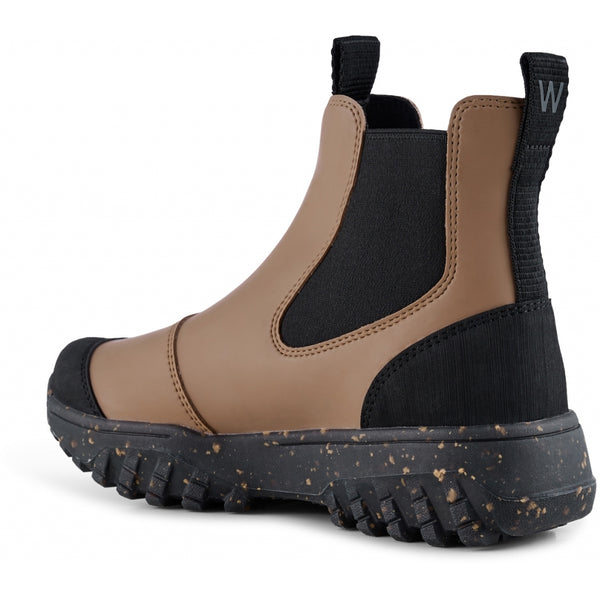 LAST ONE in 37 - Woden Magda Track Waterproof Boots - Latte