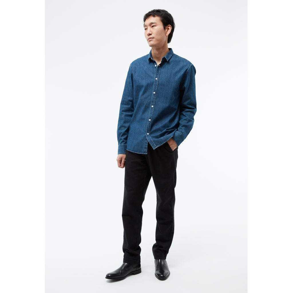 Devis Shirt - Dark Blue Denim