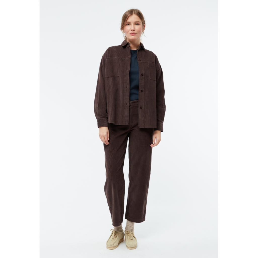 Coralie Pants - Coffee Brown