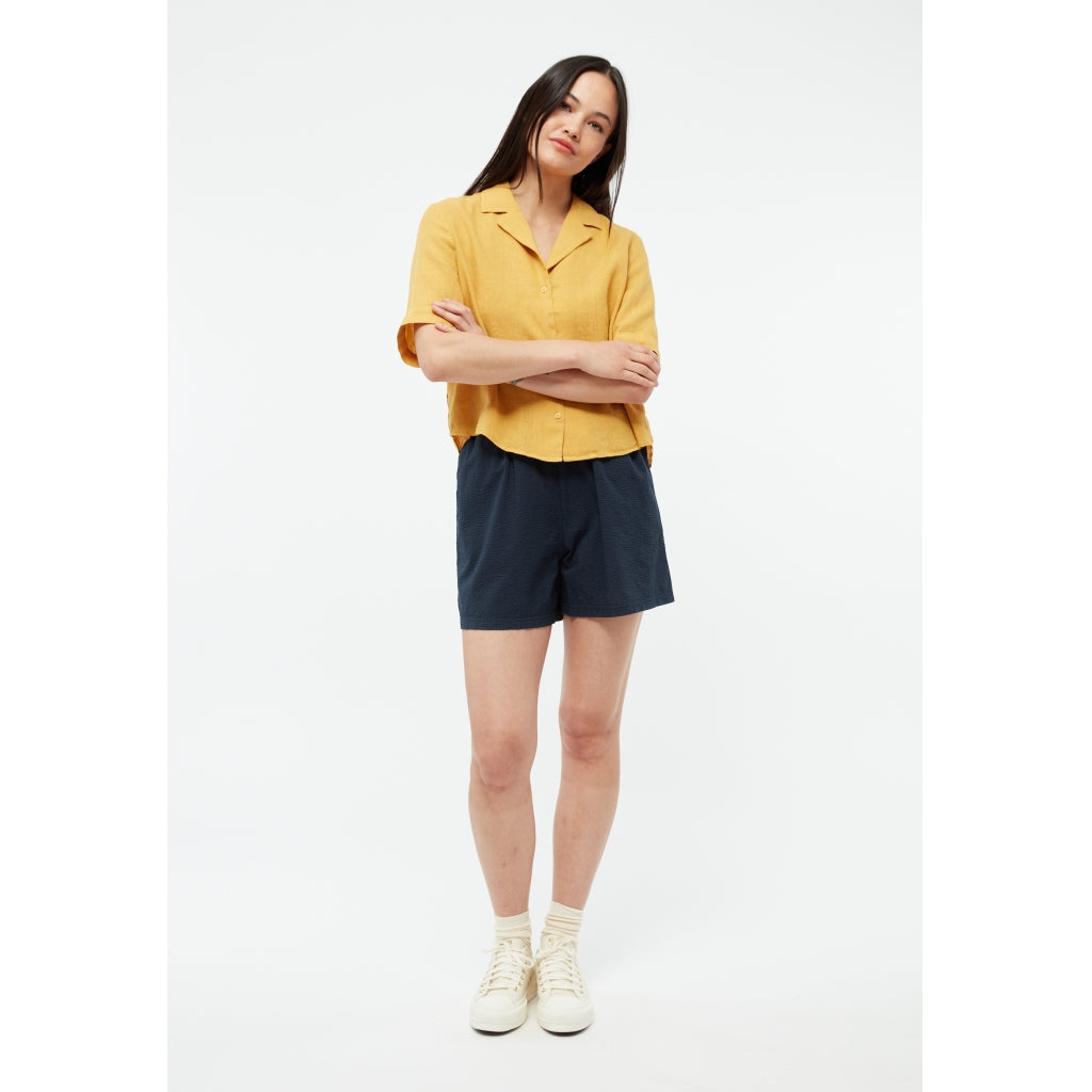 Clementine Structure Shorts - Midnight Blue