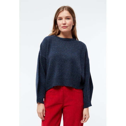 LAST ONE in M - Jella Sweater - Dark Blue