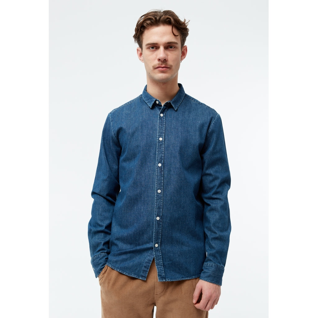 Devis Shirt - Dark Blue Denim
