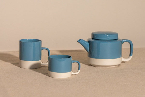 Ceramic Cup Cer Cyl L - Blue