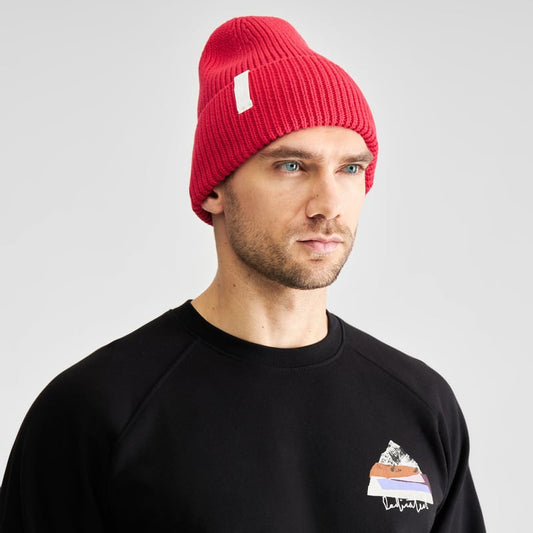 Narvik Beanie - True Red