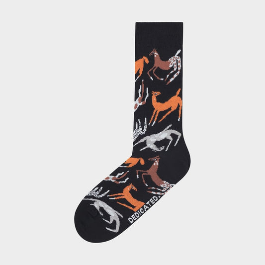 Sigtuna Socks Mustang Party - Black