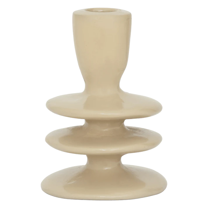 UNC Candle Holder Bowie - Cream