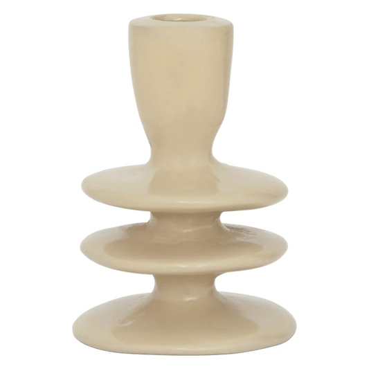 UNC Candle Holder Bowie - Cream