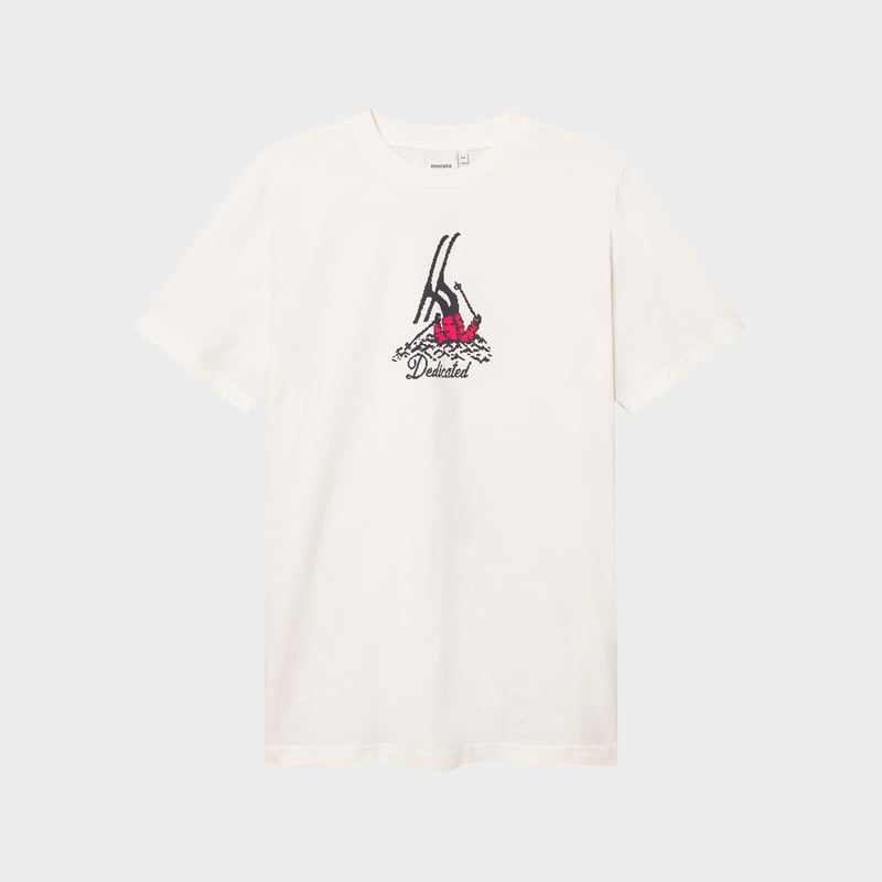 Stockholm Fallen Skier T-shirt - White
