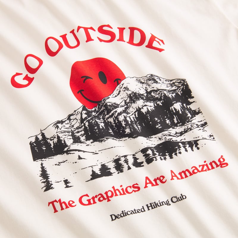 Stockholm Go Outside T-shirt - Off-White