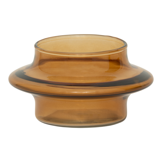 UNC Tealight Holder Hea - Golden Orange