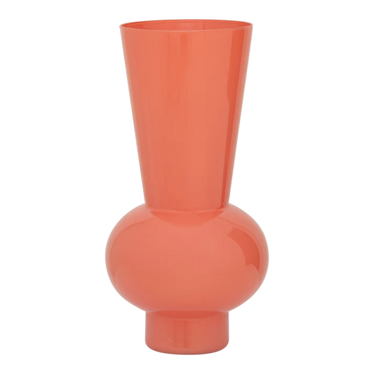 UNC Recycled Glass Vase Keiko - Peach Pink