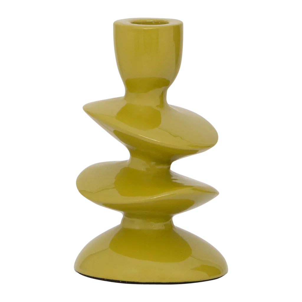 Tove Candle Holder - Evergreen Sprig