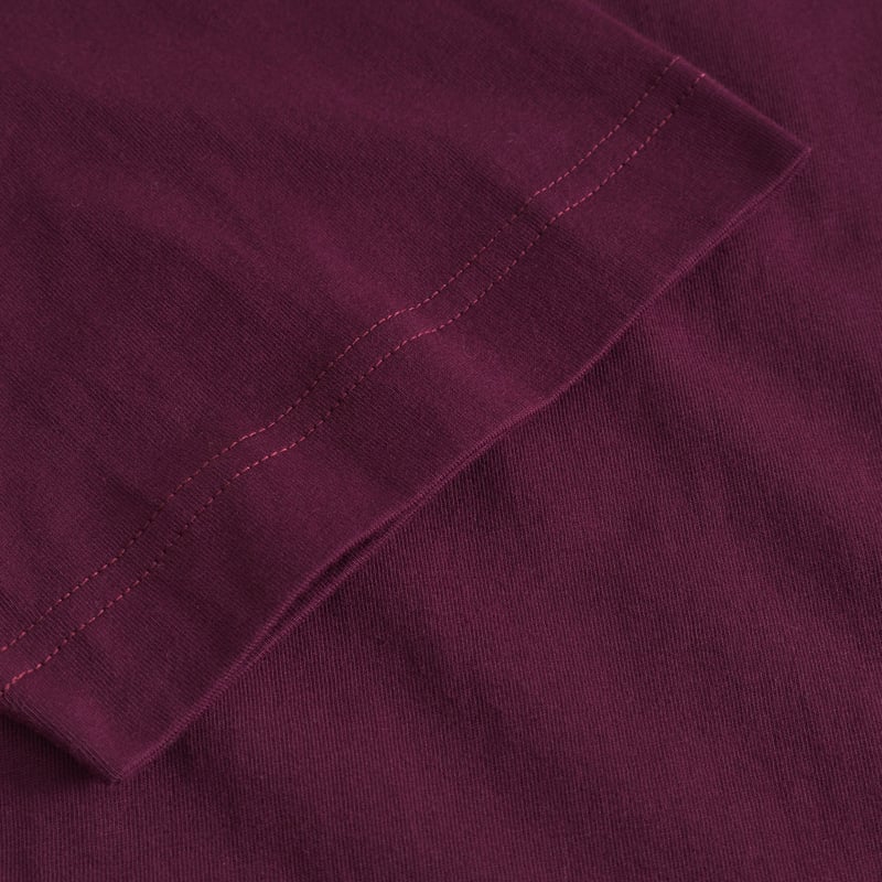 LAST ONE in XS - Vadstena Base T-shirt - Fig Red
