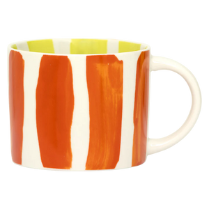 UNC Mug Tazza Stripes Inside Out - Flame