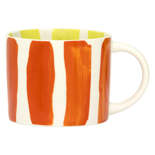 UNC Mug Tazza Stripes Inside Out - Flame