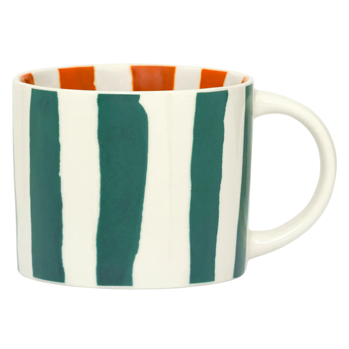 UNC Mug Tazza Stripes Inside Out - Deep Sea