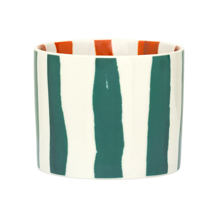 UNC Mug Tazza Stripes Inside Out - Deep Sea