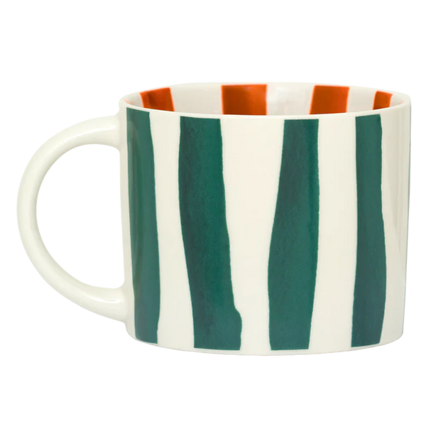 UNC Mug Tazza Stripes Inside Out - Deep Sea