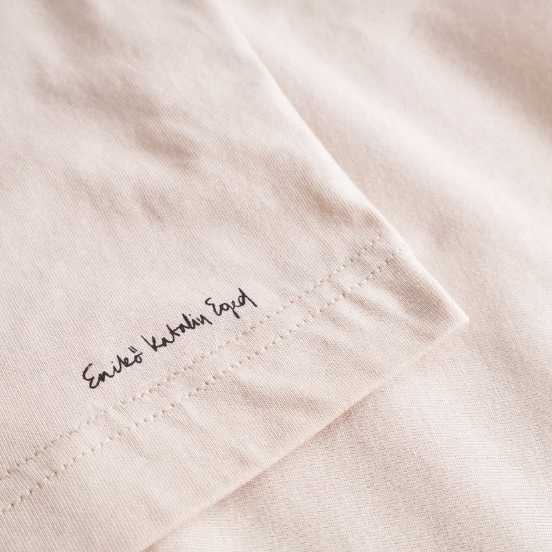 Vadstena Star Boots T-shirt - Oat White