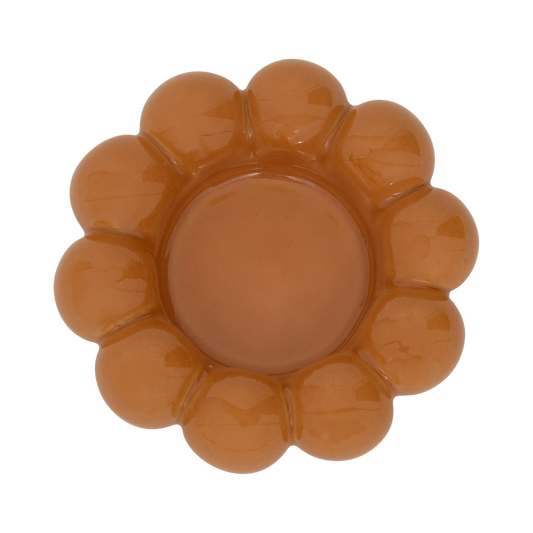 Talon Candle Holder - Golden Orange