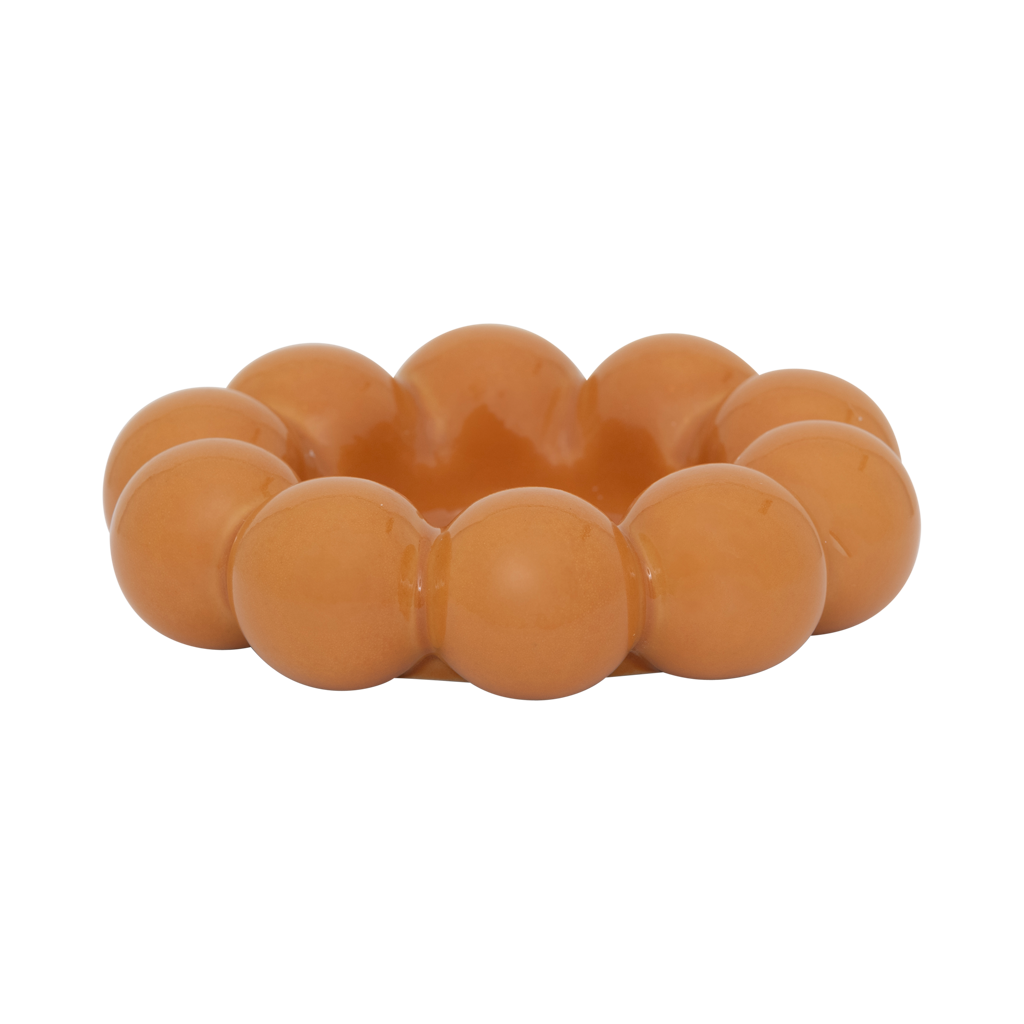 Talon Candle Holder - Golden Orange