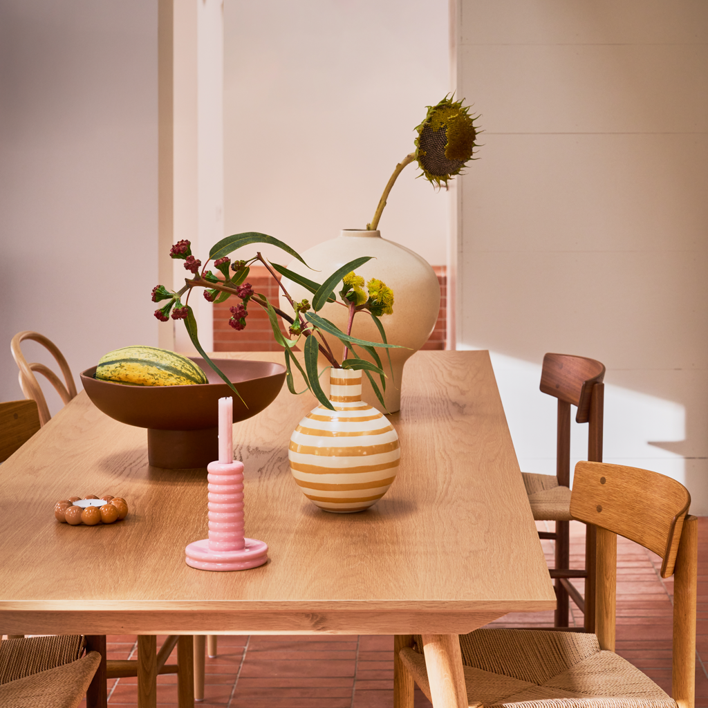 Talon Candle Holder - Golden Orange