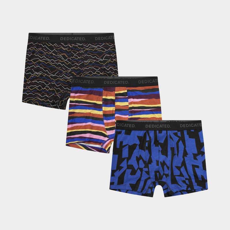 Boxer Briefs Kalix 3-pack - Abstract